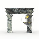 Marble fireplace in Italian Cipollino Ondulato - Image 3