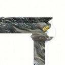 Marble fireplace in Italian Cipollino Ondulato - Image 4