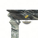 Marble fireplace in Italian Cipollino Ondulato - Image 6