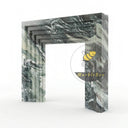 Marble fireplace in Italian Cipollino Ondulato - Image 4