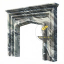 Marble fireplace in Italian Cipollino Ondulato - Image 3