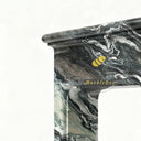 Marble fireplace in Italian Cipollino Ondulato - Image 5
