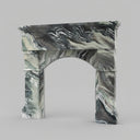 Marble fireplace in Italian Cipollino Ondulato - Image 1
