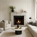 Arabescato White Marble Fireplace