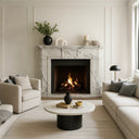 Arabescato White Marble Fireplace