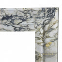 Calacatta Monet Marble Fireplace Surround Modern 47.24" Tall