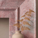 Pink Marble Fireplace Surround 47.24" Tall