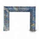 Natural Blue Marble Fireplace 47.24" Tall