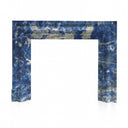 Natural Blue Marble Fireplace Mantel 47.24" Tall