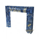 Natural Blue Marble Fireplace Mantel 47.24" Tall