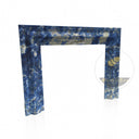 Natural Blue Marble Fireplace Mantel 47.24" Tall