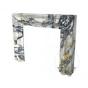 Calacatta Monet Fireplace Surround 47.24" Tall