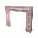 Pink Marble Fireplace 47.24" Tall