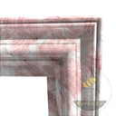 Pink Marble Fireplace 47.24" Tall