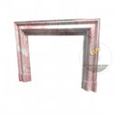 Pink Marble Fireplace 47.24" Tall