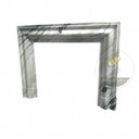 Luxury Marble Fireplace | Modern Design from Shangri-la Jade 47.24" Tall