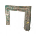 Luxury Turquoise Marble Fireplace Surround 47.24" Tall