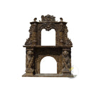 Marble fireplace surround Overmantel French Style 82.6" Width 102" tall