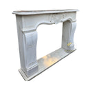 Marble Around Fireplace | Curved Corbel Jambs 59.06" Width x 46.46" Tall