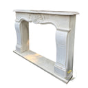 Marble Around Fireplace | Curved Corbel Jambs 59.06" Width x 46.46" Tall