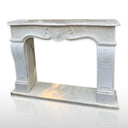 Marble Around Fireplace | Curved Corbel Jambs 59.06" Width x 46.46" Tall