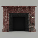 Lepanto Marble fireplace in Rosso Lepanto - Image 1