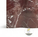Red marble fireplace mantel in Rosso Lepanto - Image 6