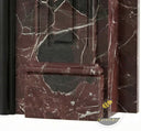 Dark Red marble mantel in Rosso Lepanto - Image 6