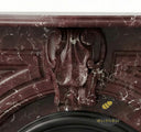 Dark Red marble mantel in Rosso Lepanto - Image 7