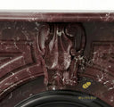 Dark Red marble mantel in Rosso Lepanto - Image 7