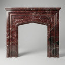 Marble fireplace surround Rosso Lepanto in Rosso Levanto - Image 1