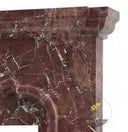 Marble fireplace surround Marblebee in Rosso Levanto - Image 7