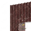 Modern Marble fireplace surround in Rosso Levanto - Image 6