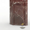 Marble fireplace surround simple style | Bold arched design | 55" Width | Rosso Levanto