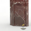 Marble fireplace surround simple style | Bold arched design | 55" Width | Rosso Levanto