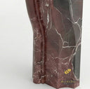 Marble fireplace surround in Rosso Levanto - Image 6