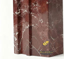 Marble fire place in Rosso Levanto - Image 7