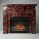 Marble mantels for sale | Classic red design | Width: 55.1" | Rosso Levanto