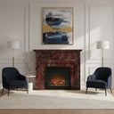 Marble mantels for sale | Classic red design | Width: 55.1" | Rosso Levanto