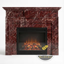 Marble mantels for sale | Classic red design | Width: 55.1" | Rosso Levanto