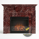 Marble mantels for sale | Classic red design | Width: 55.1" | Rosso Levanto