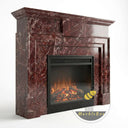 Marble mantels for sale | Classic red design | Width: 55.1" | Rosso Levanto