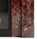 Marble mantels for sale in Rosso Levanto - Image 7