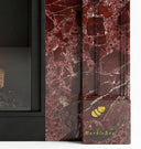 Marble mantels for sale in Rosso Levanto - Image 7