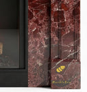 Marble mantels for sale | Classic red design | Width: 55.1" | Rosso Levanto