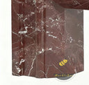 Marble fireplace surround for sale in Rosso Levanto - Image 7