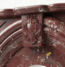 Marble fireplace mantels for sale in Rosso Levanto - Image 5
