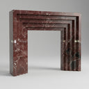 Red Marble Mantel in Rosso Levanto - Image 1
