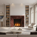 Red Marble Mantel in Rosso Levanto - Image 2