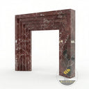 Red Marble Mantel in Rosso Levanto - Image 3